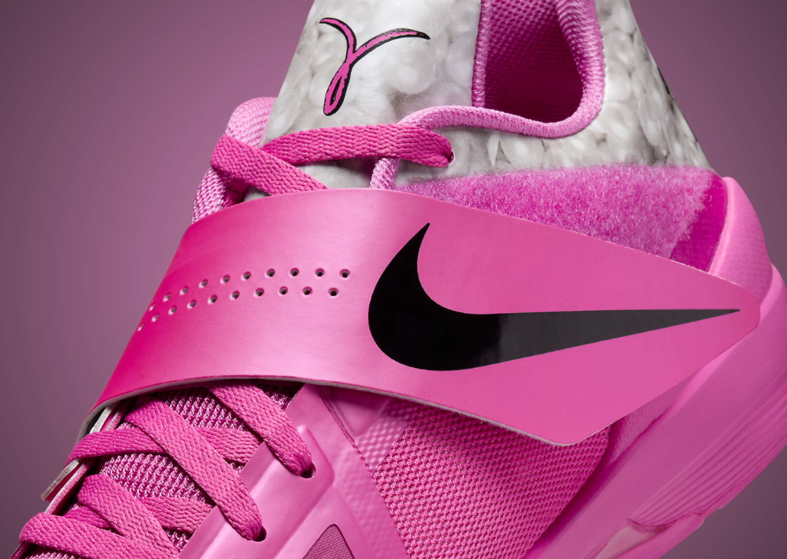 Nike KD 4 Aunt Pearl (2024) Detail