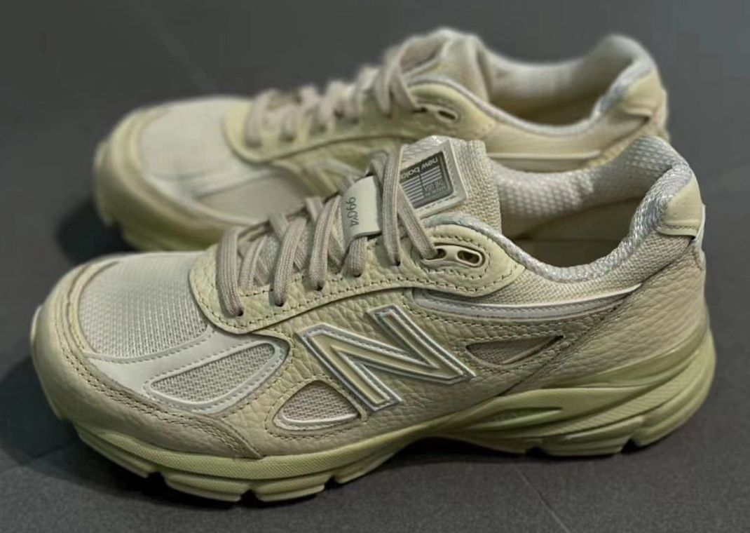 The New Balance 990v4 Made in USA Macadamia Nut Releases October 2024