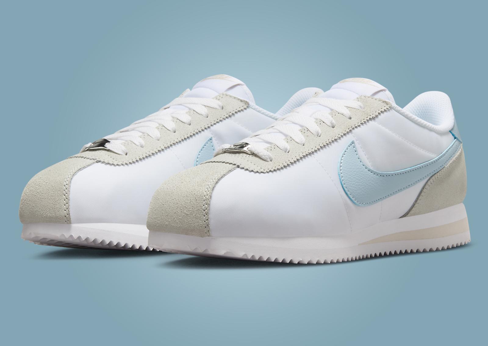 Nike Cortez Light Orewood Brown Light Armory Blue Angle