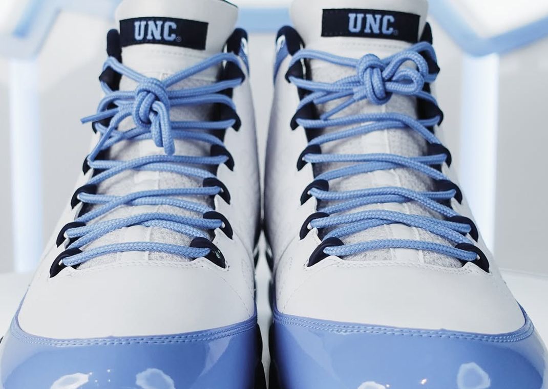 jordan retro 9 unc 9