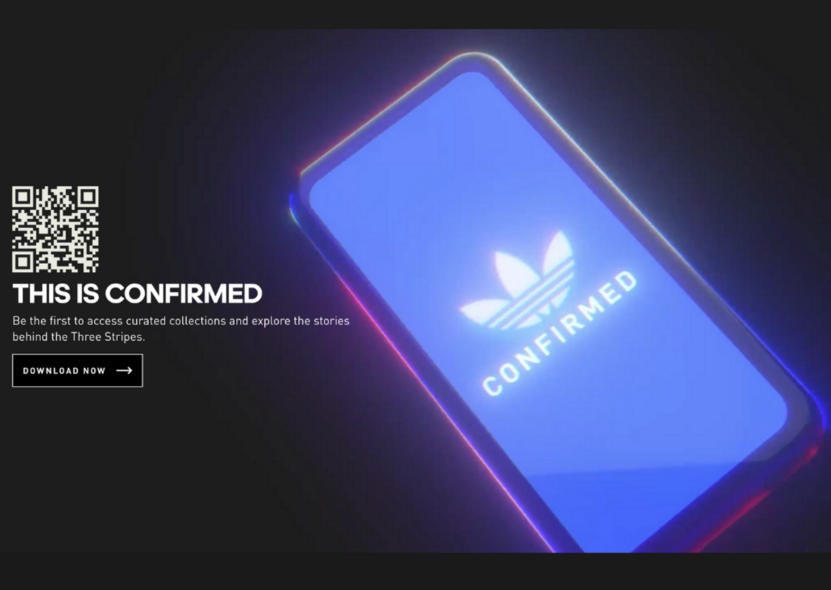 Adidas yeezy top qr code