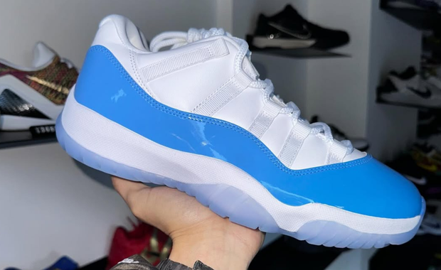air jordan 11 retro white university blue
