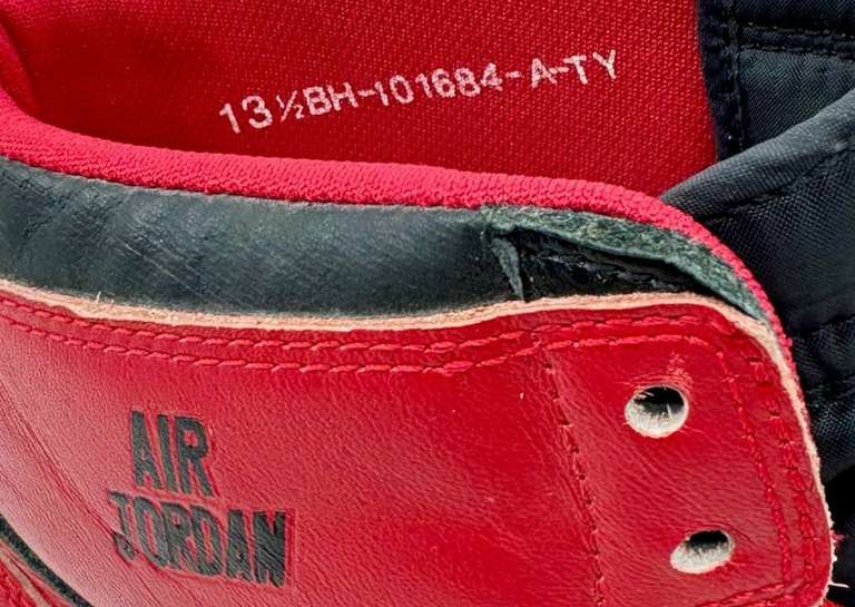 Air Jordan 1 Banned Prototype Collar