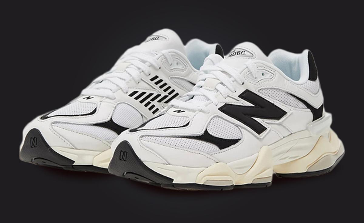 White And Black Leather Outfits This New Balance 9060