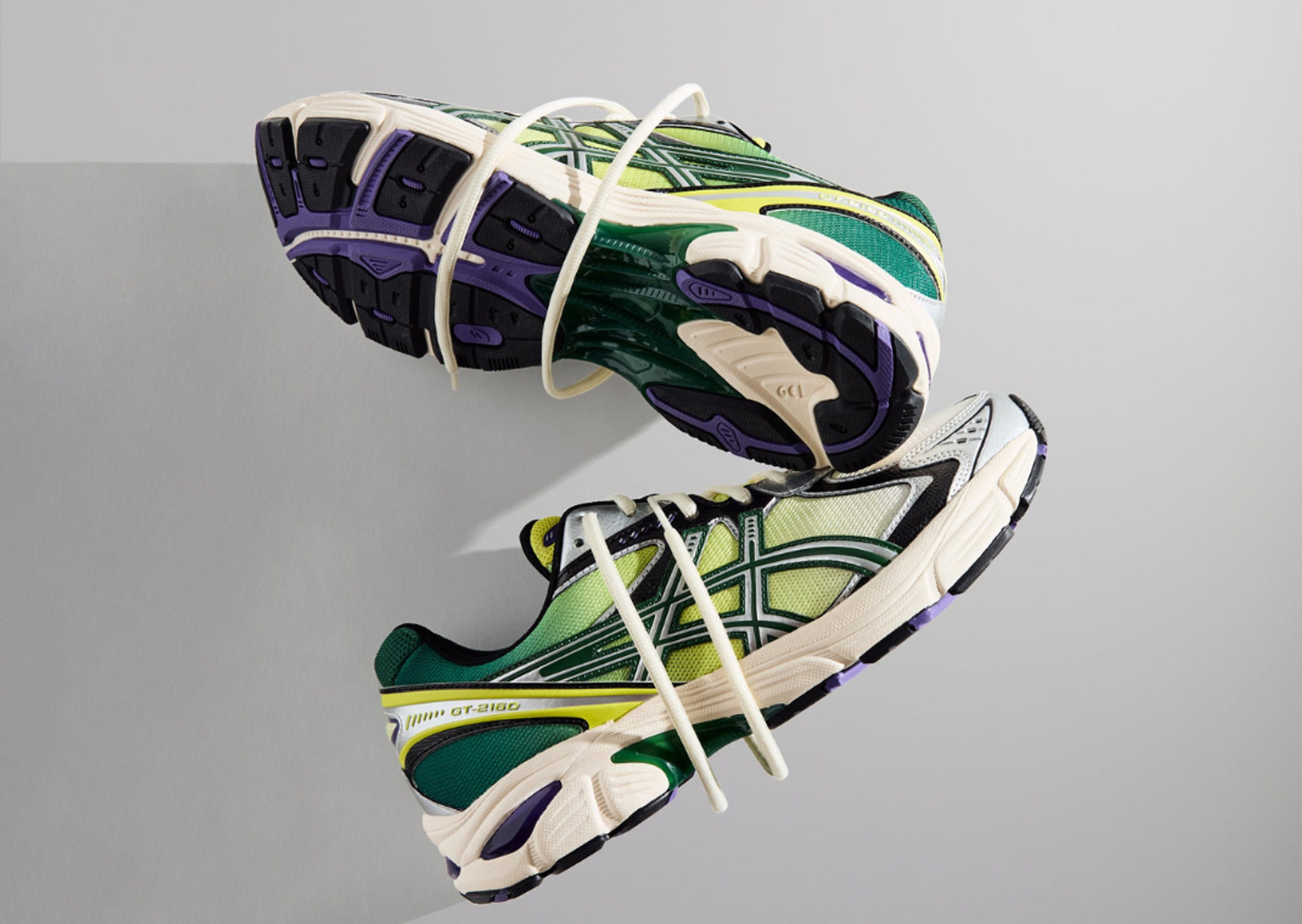 Kith x Marvel Super Villains x Asics GT-2160 Green Goblin Detail