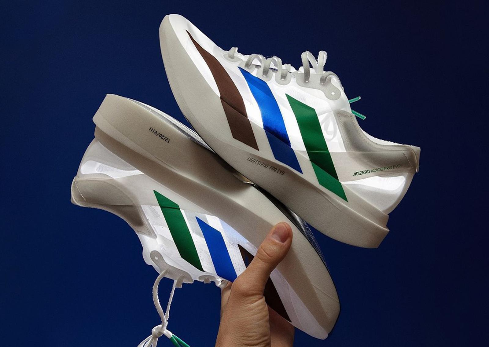 Pharrell Williams x adidas Adizero Adios Pro Evo 1 Earth Lateral