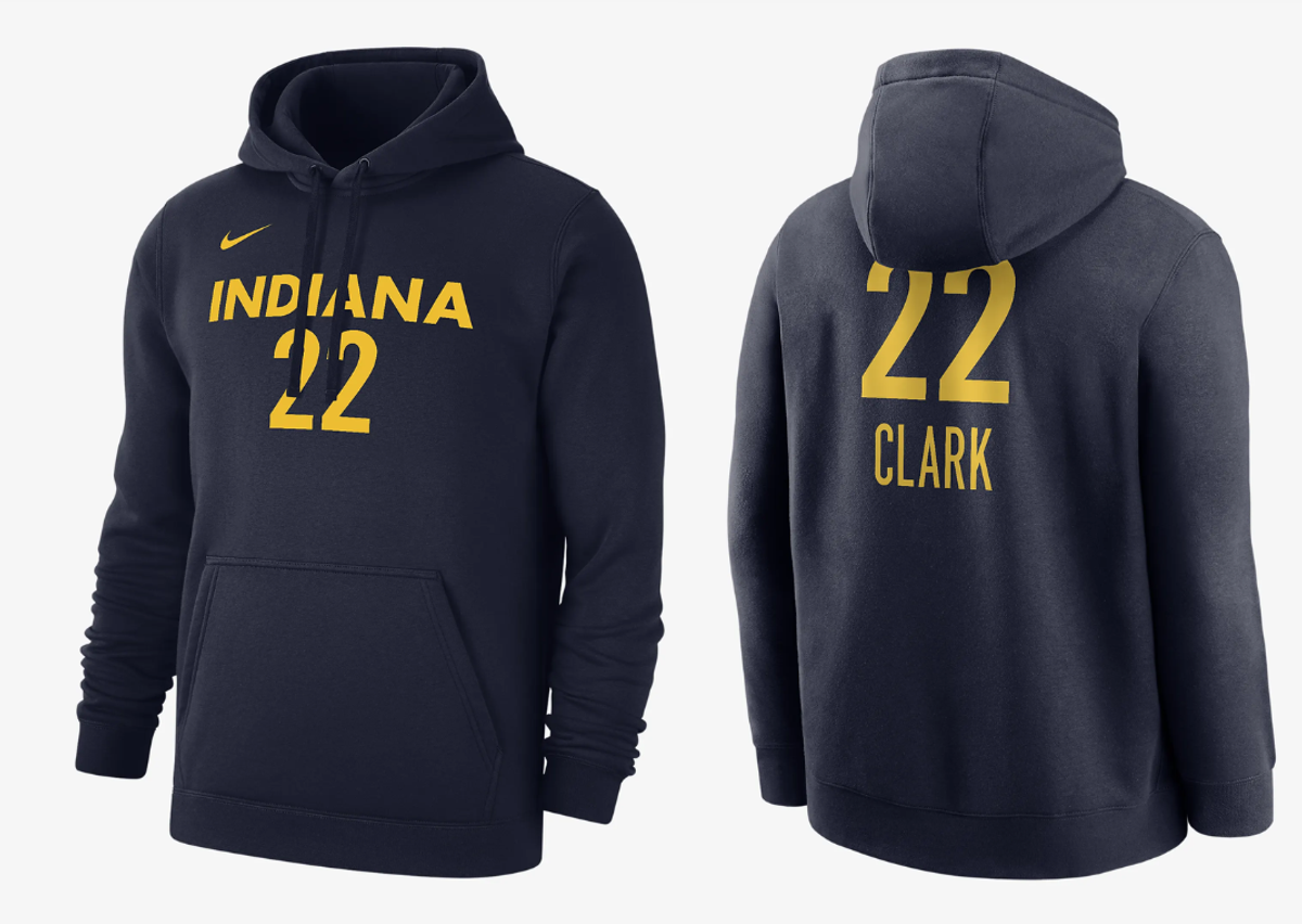 Caitlin Clark Indiana Fever Men's Nike WNBA Pullover Hoodie
