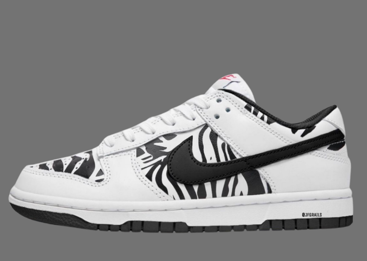 Quartersnacks Is Back With The Nike Dunk Low Reverse Zebra