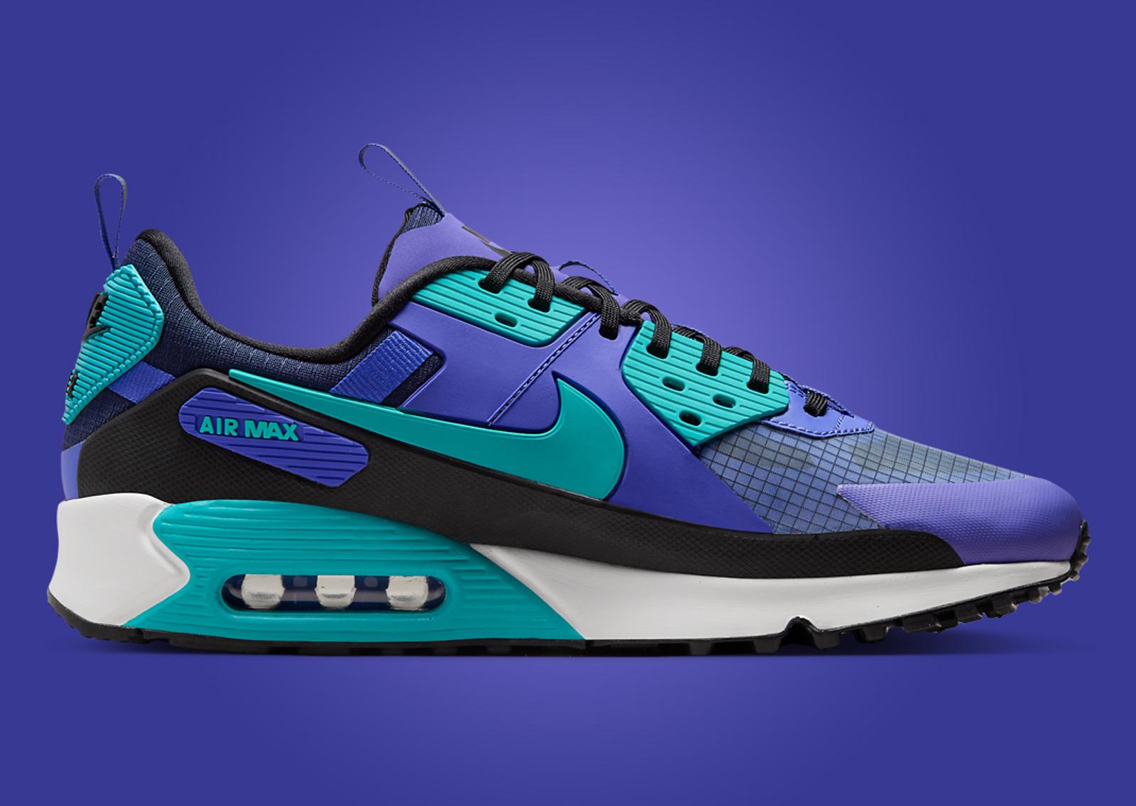 Nike Air Max 90 Drift Persian Violet Dusty Cactus Left Medial