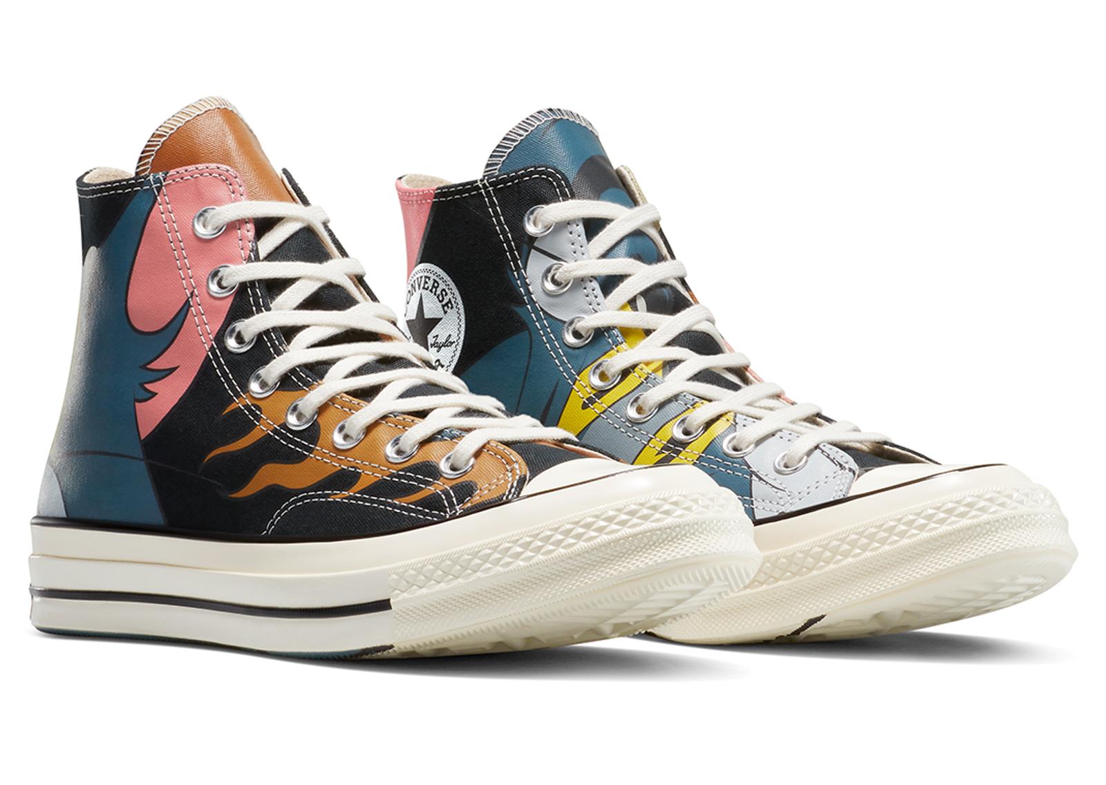 Tom & Jerry x Converse Chuck Taylor Black Multi Angle