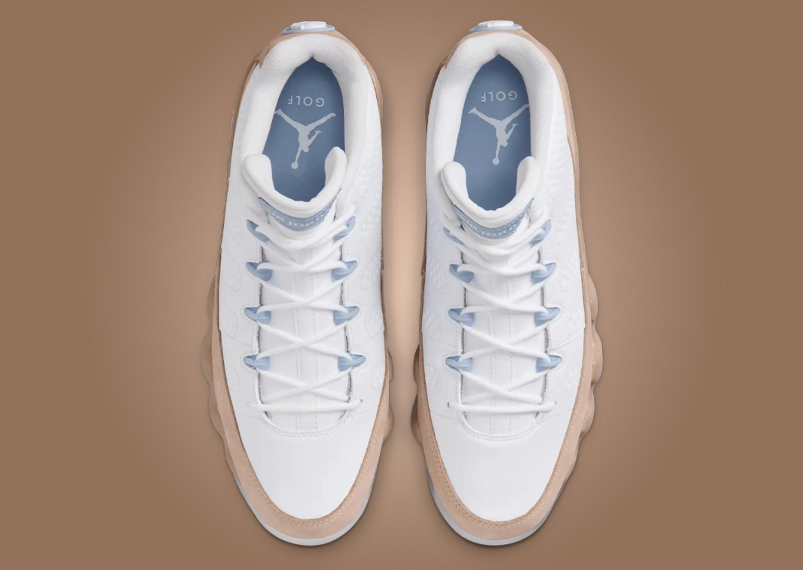 Air Jordan 9 Golf White Linen Top