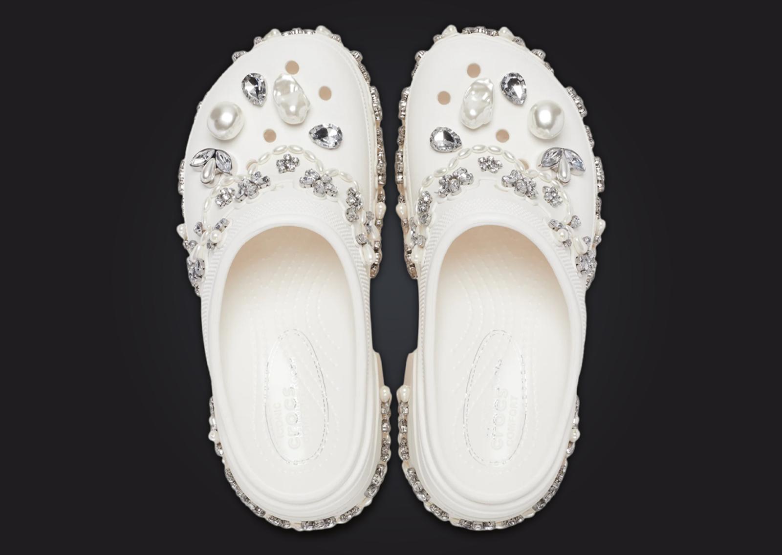 Simone Rocha x Crocs Siren White Top