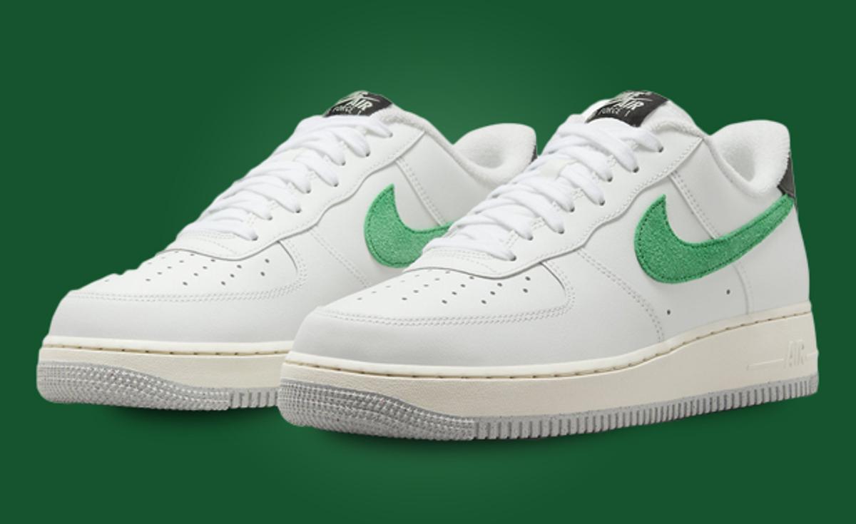Summit White And Malachite Take Over This Nike Air Force 1 Low