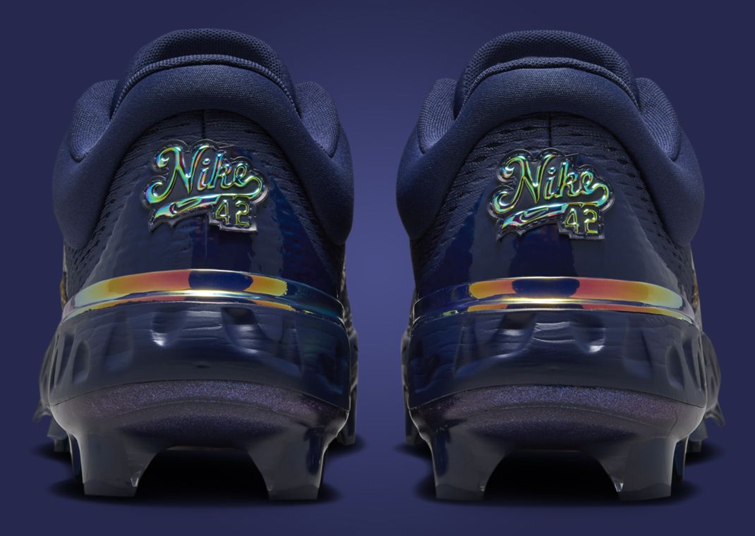 【DICK'S x NIKE】Alpha Huarache Elite 4 - Jackie Robinson Nike Alpha Huarache Elite 4 Jackie Robinson MCS Cleats Navy