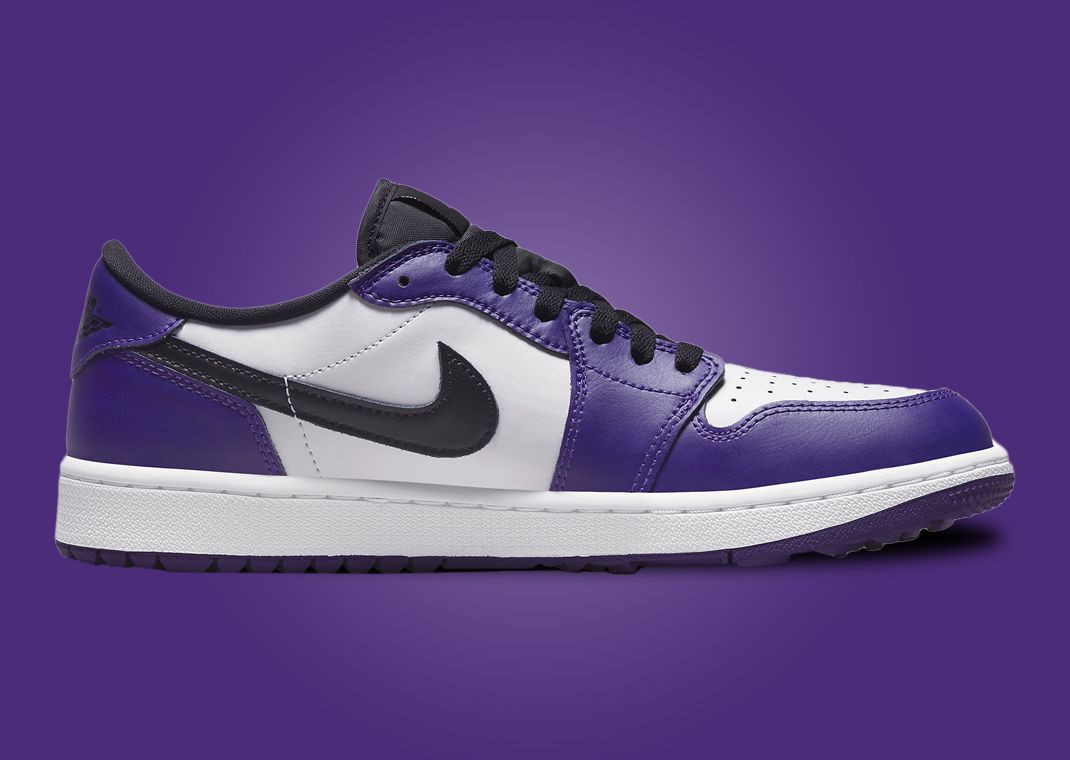 Court Purple Makes Its Way Onto The Air Jordan 1 Low Golf