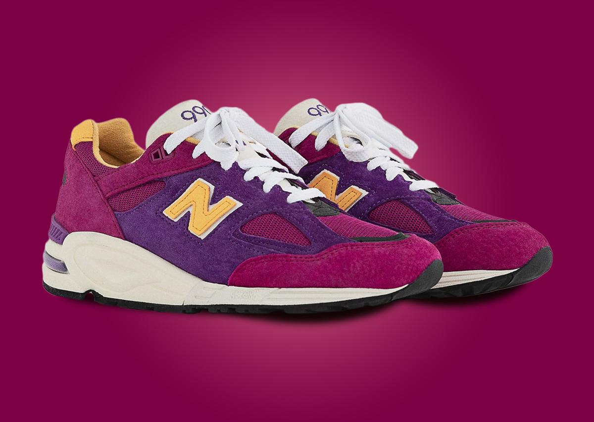 New Balance 990v2 Made in USA By Teddy Santis "Pink Purple"
