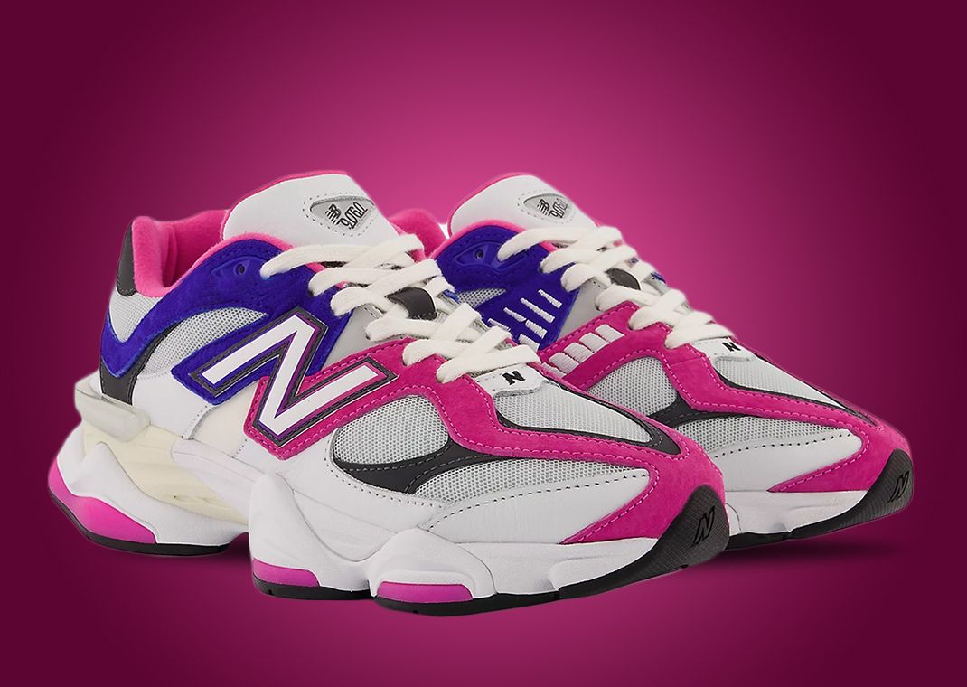 Pink and purple hot sale new balance