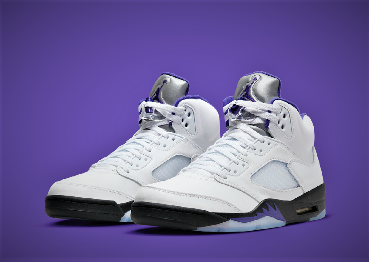 Jordan 5 top retro purple