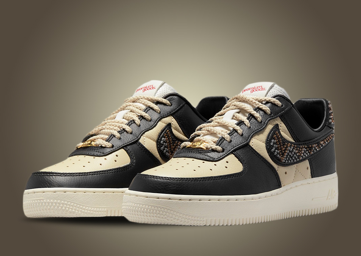 Intricate Paneling Decorates The Nike Air Force 1 Low Hoops - Sneaker News