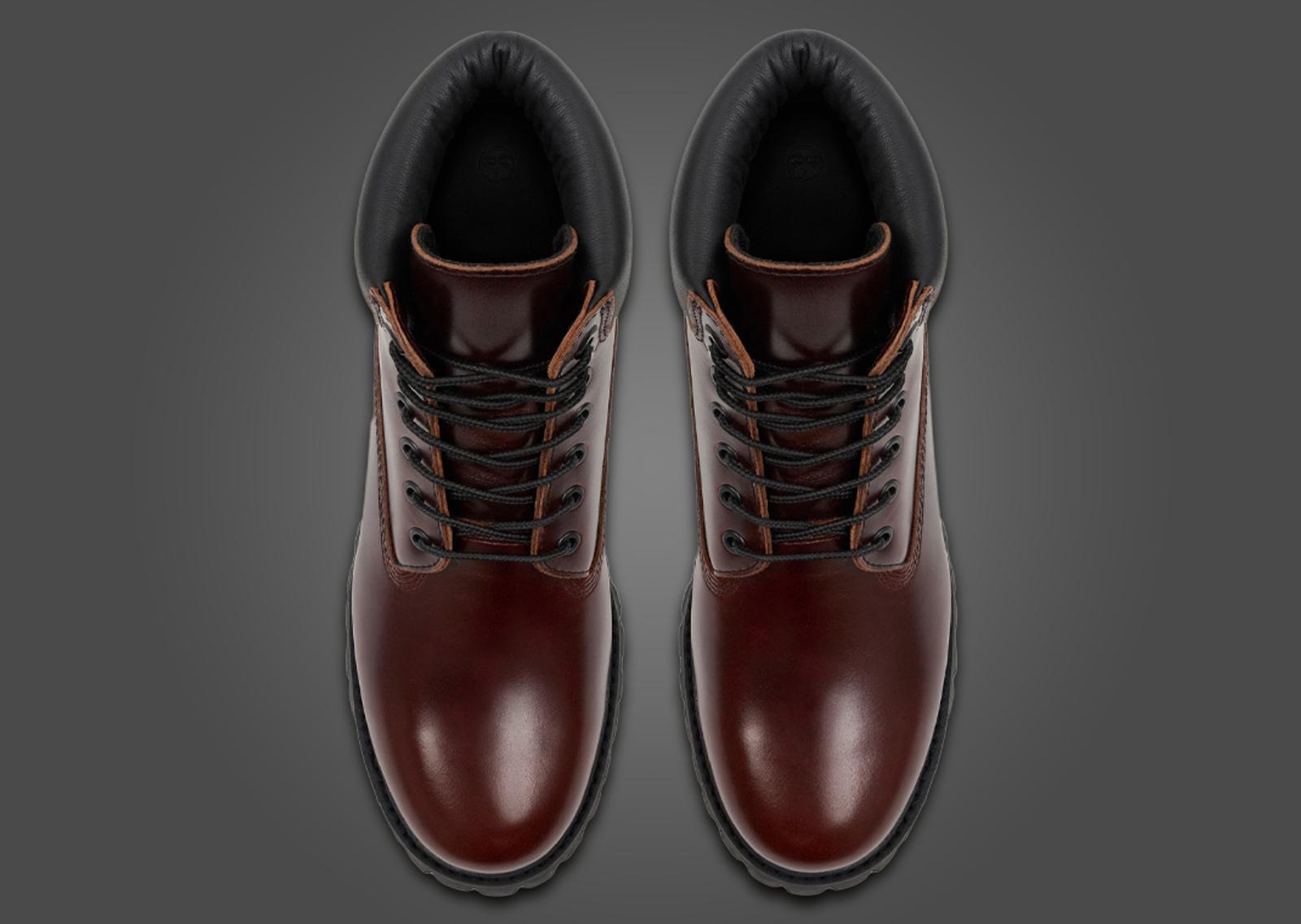 JJJJound x Timberland 6-Inch Boot GTX Oxblood Top