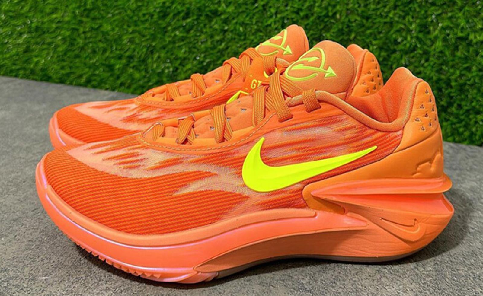 Arike Ogunbowale's Nike Air Zoom GT Cut 2 Features Vibrant Orange Shades