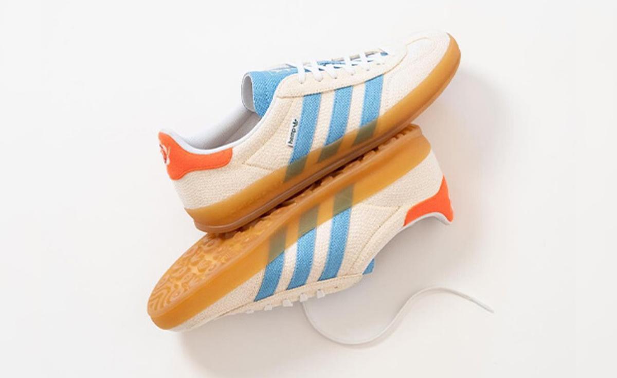 The Sean Wotherspoon x adidas Gazelle Indoor Hemp White Releases in 2023