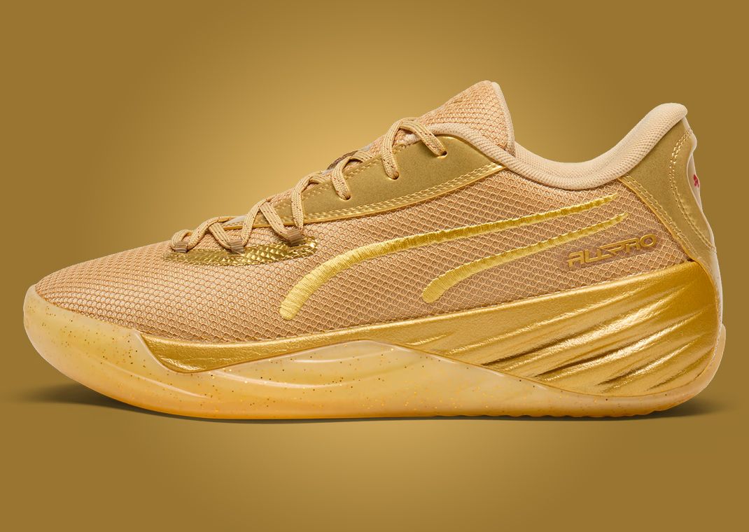 PUMA x Tyrese Haliburton ☆ All Pro Nitro ‘Gold Rush’ Tyrese Haliburton All-Pro NITRO™ Gold Rush Basketball Shoes
