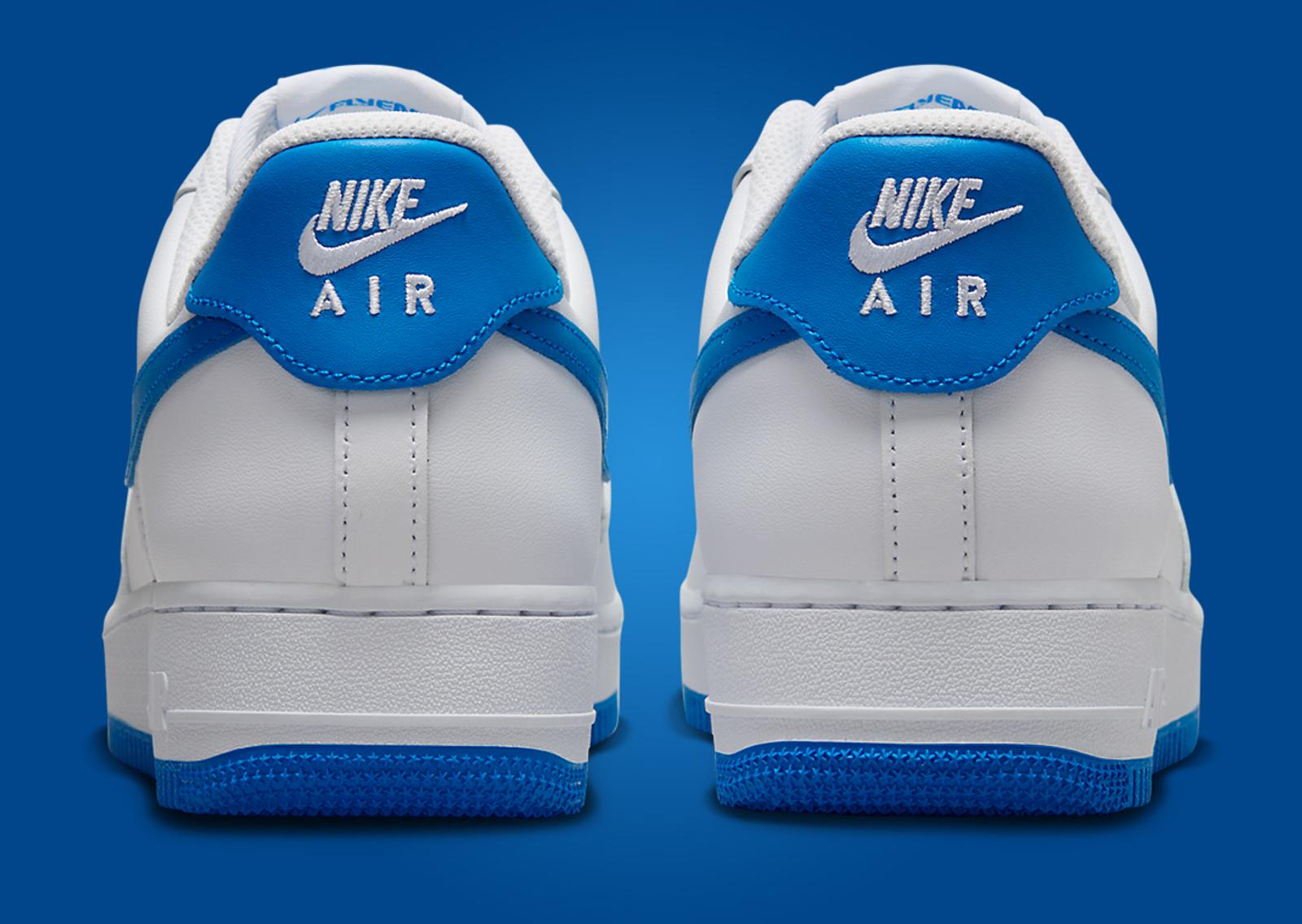 Nike Air Force 1 Low EasyOn White Hyper Royal Back