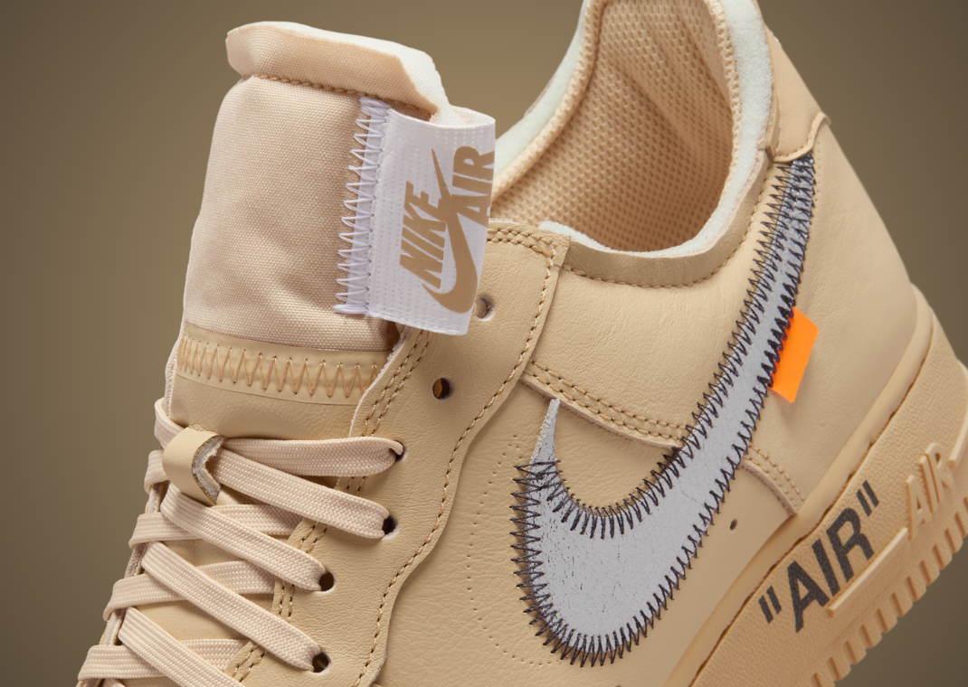 The Virgil Abloh x Nike Air Force 1 Low Sesame Releases Fall