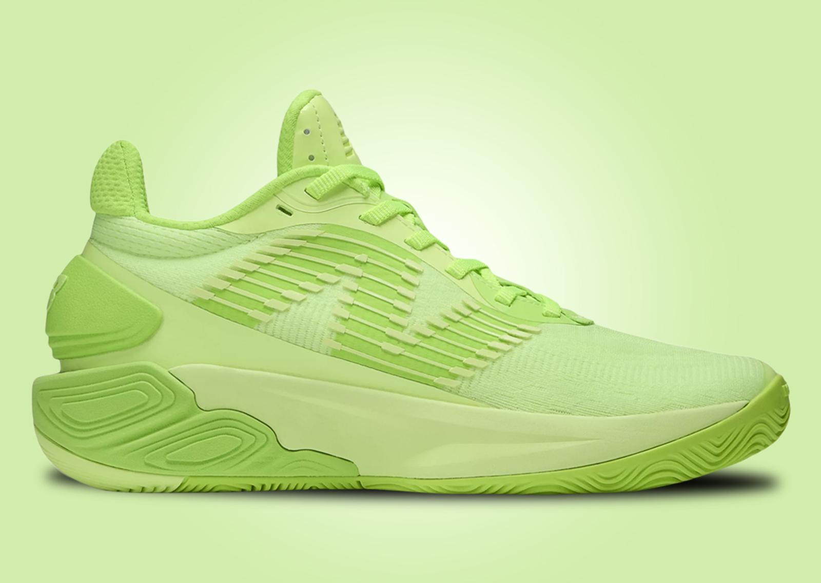 New Balance TWO WXY v5 Highlighter Green Lateral