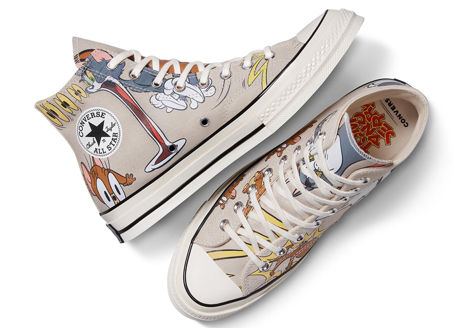 Tom & Jerry x Converse Chuck Taylor Egret Angle