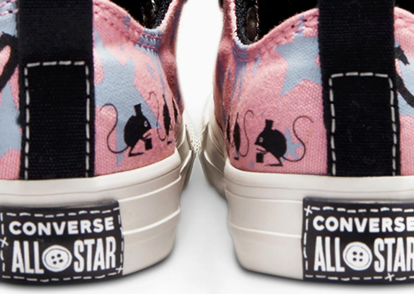 Coraline x Converse Chuck Taylor All-Star Ox EasyOn (Kids) Heel