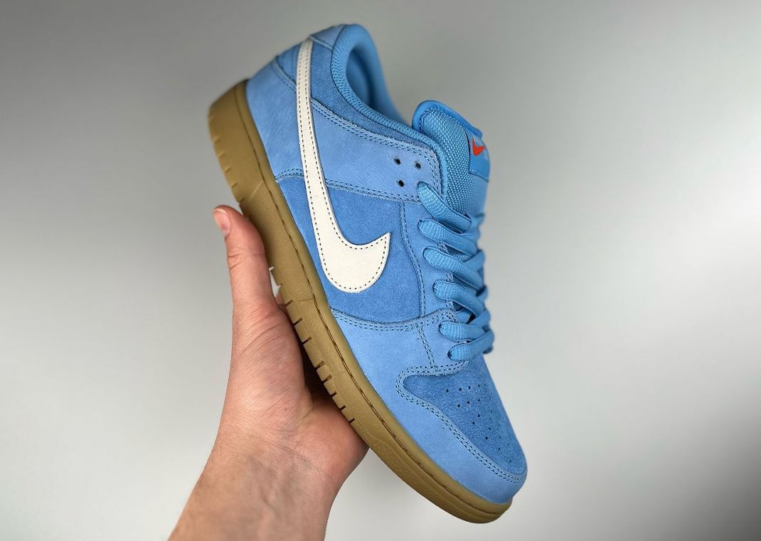 The Nike SB Dunk Low Pro ISO University Blue Releases Spring 2025