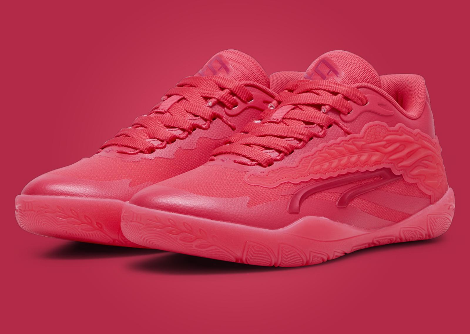 Puma Stewie 3 Triple Red (W) Angle