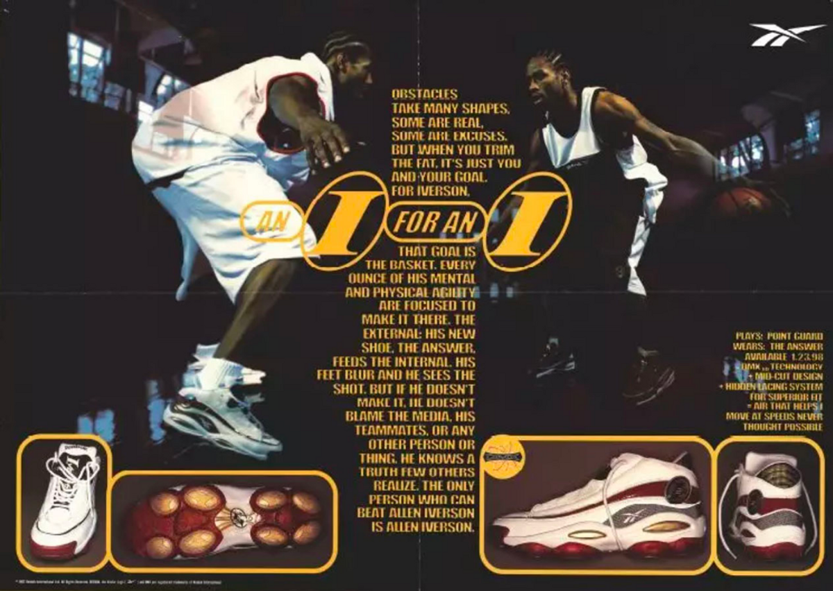 Allen iverson top reebok answer 1