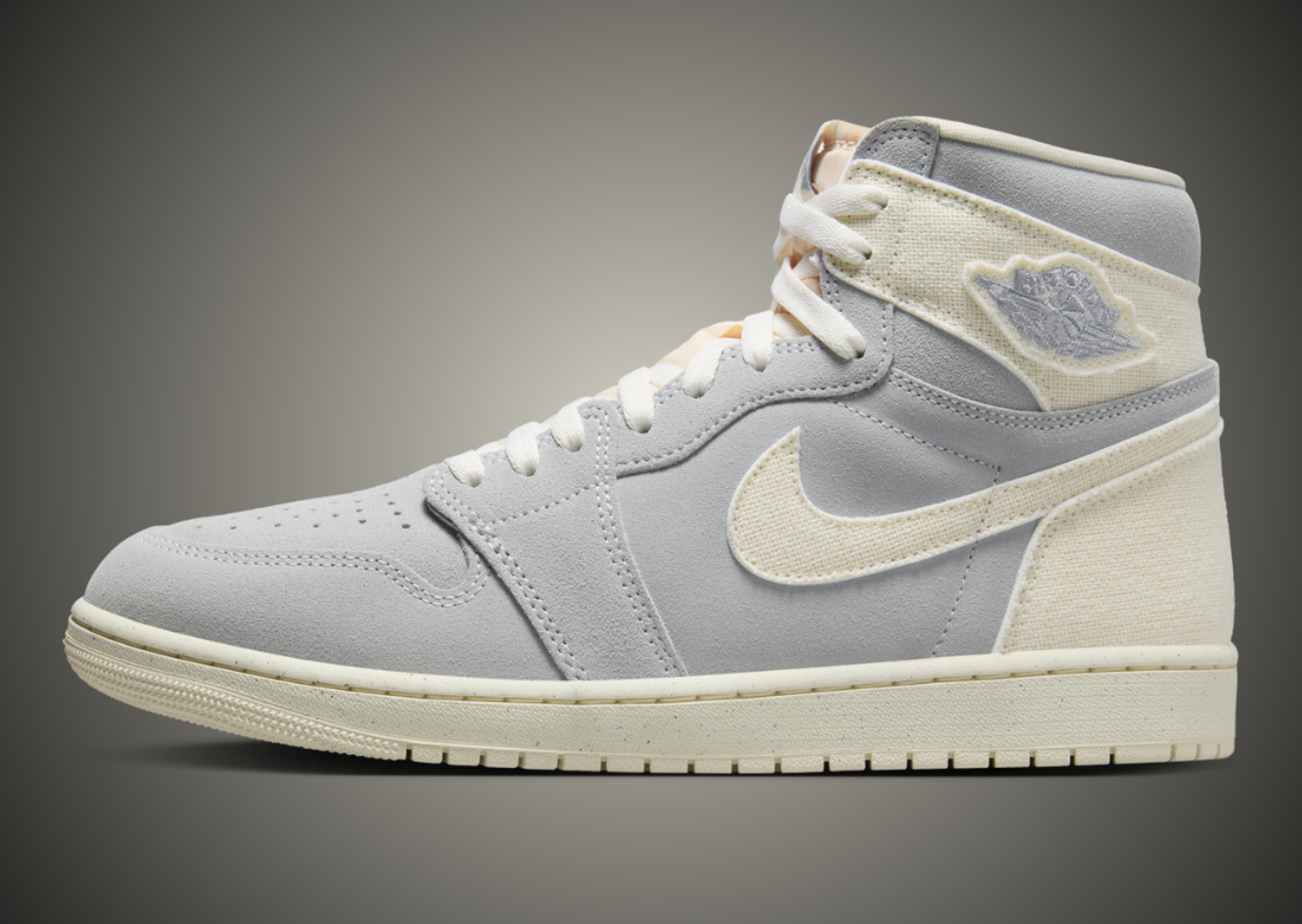 Air Jordan 1 Retro High OG Craft Ivory Lateral