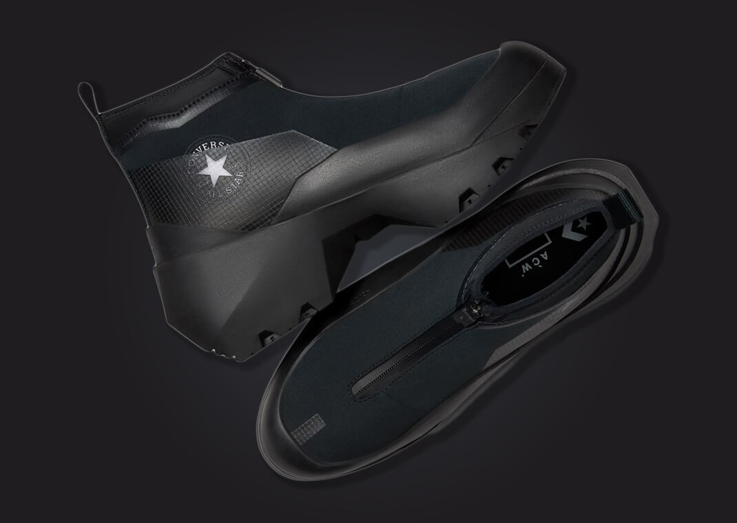 The A-COLD-WALL* x Converse Geo Forma Boot Black Releases  display picture 1