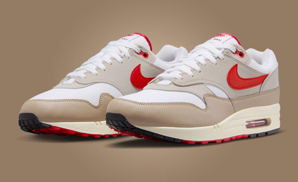 The Nike Air Max 1 Cream II University Red Releases Summer 2024