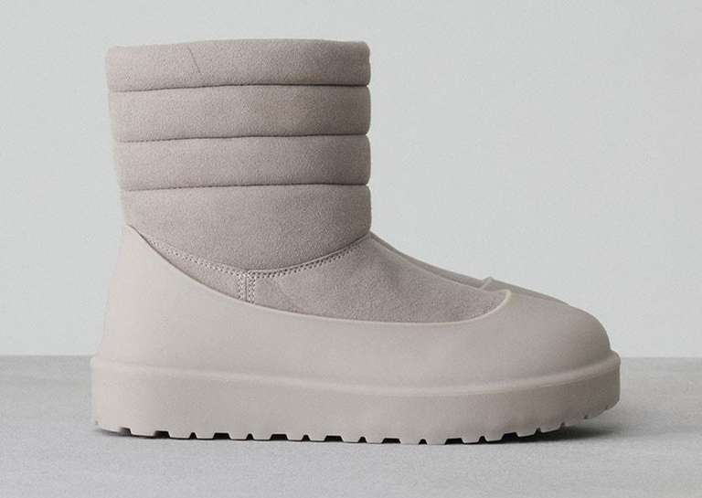 STAMPD x UGG Classic Boot Taupe Lateral Taupe Guard