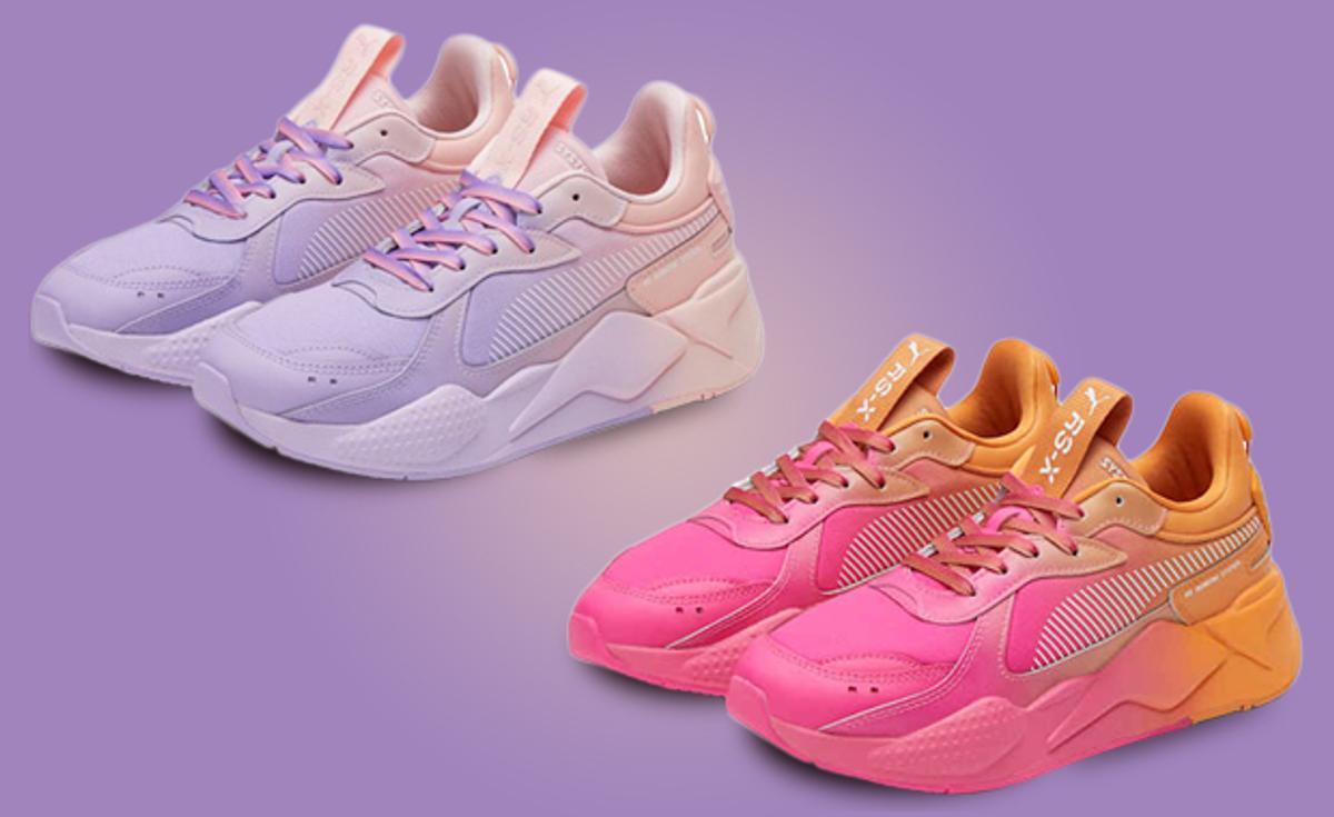 Pastel Gradients Grace The Puma RS-X Faded Pack