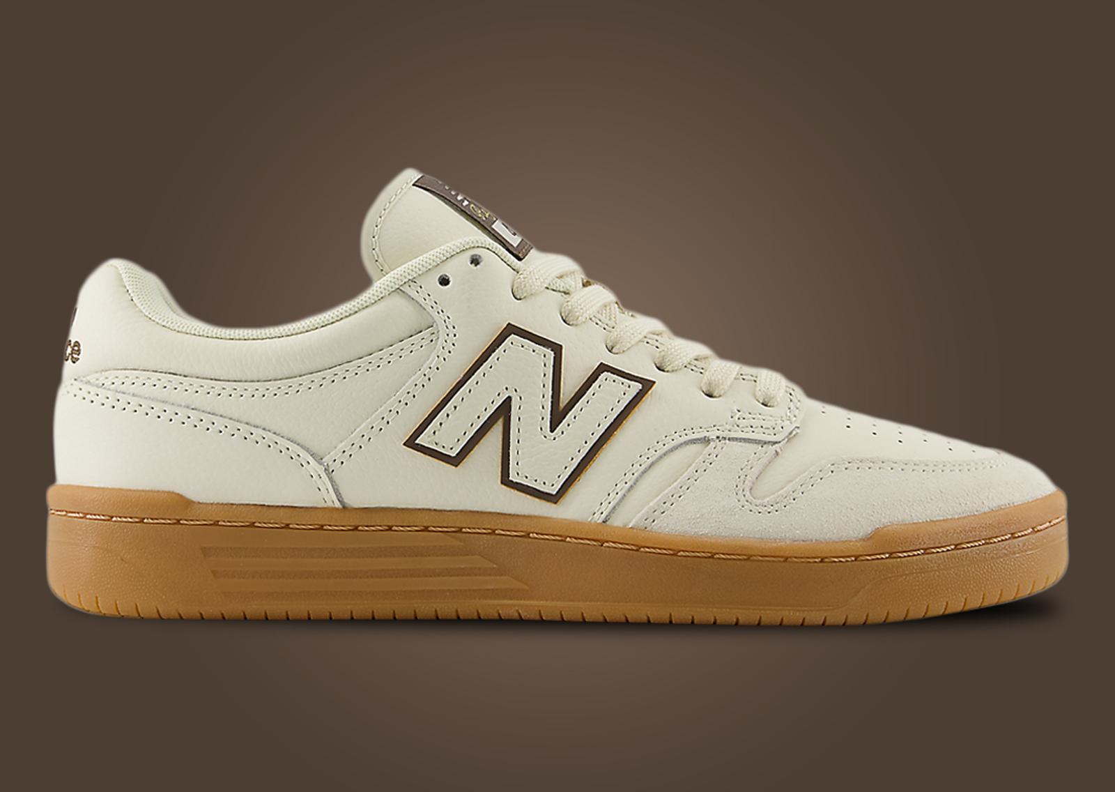 Andrew Reynolds x New Balance Numeric 480 Sea Salt Brown Lateral