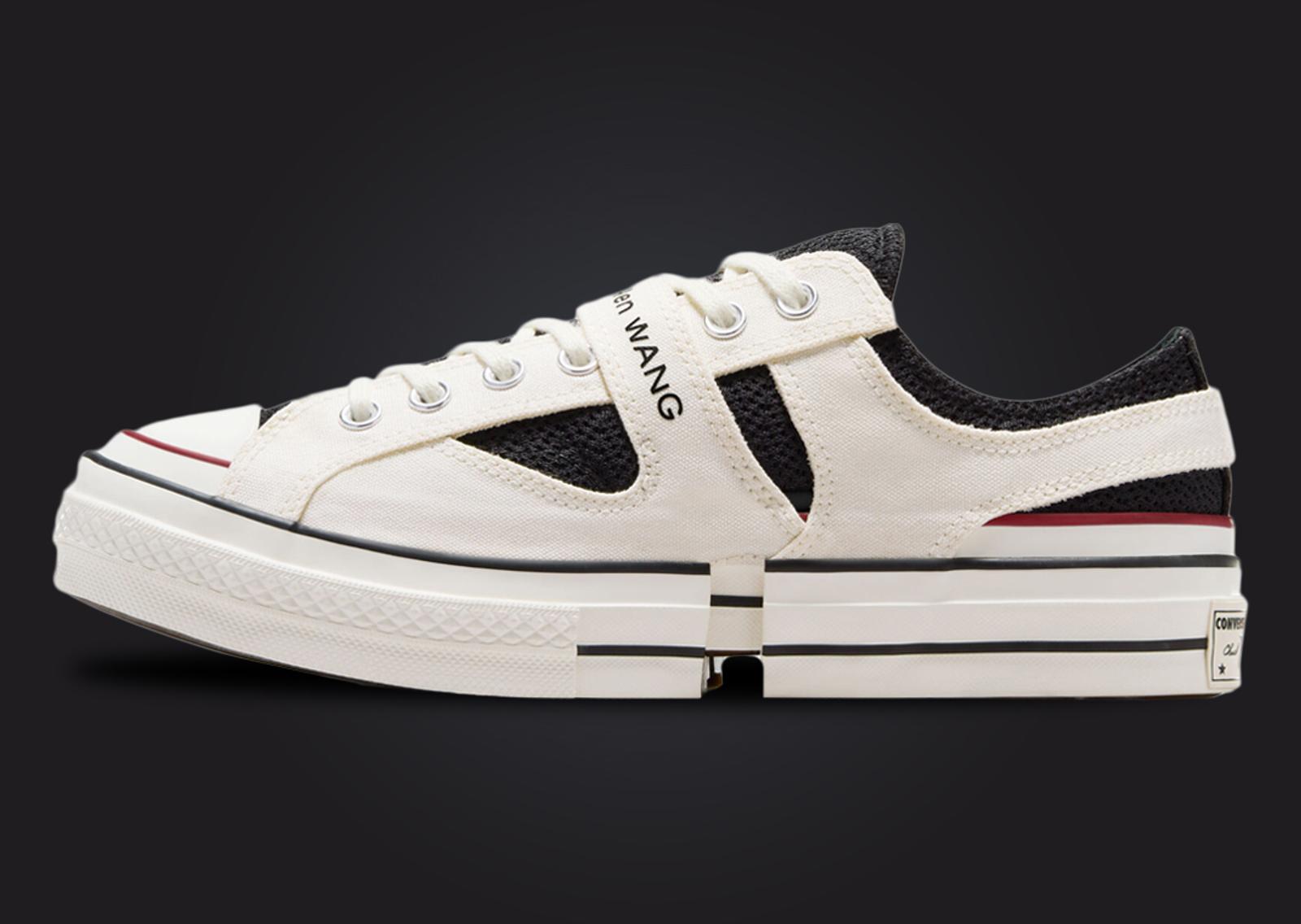 Feng Chen Wang x Converse Chuck 70 Ox 2-in-1 Egret Lateral