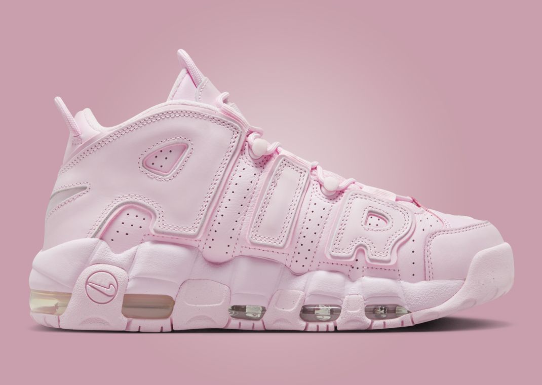 Pink and white store uptempo