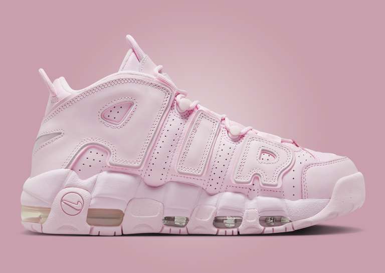 Nike Air More Uptempo Pink Foam (W) Medial