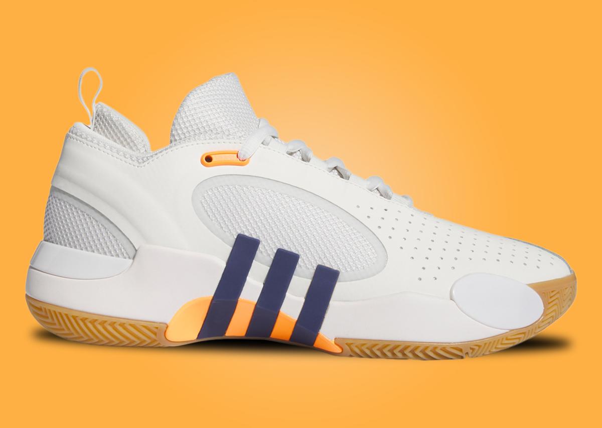 adidas D.O.N. Issue 5 White Orange Lateral