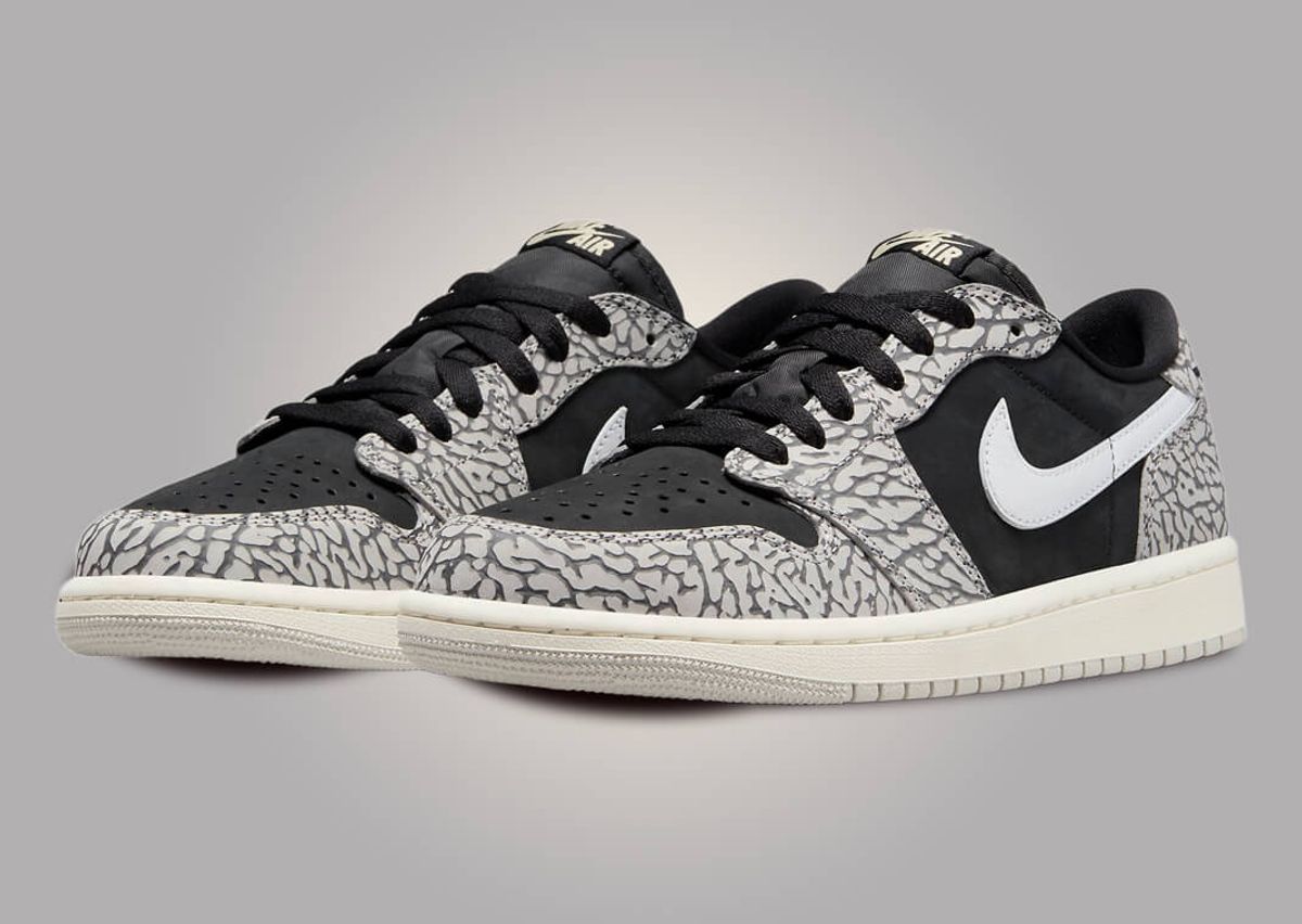 Jordan 1 low white elephant Clearance