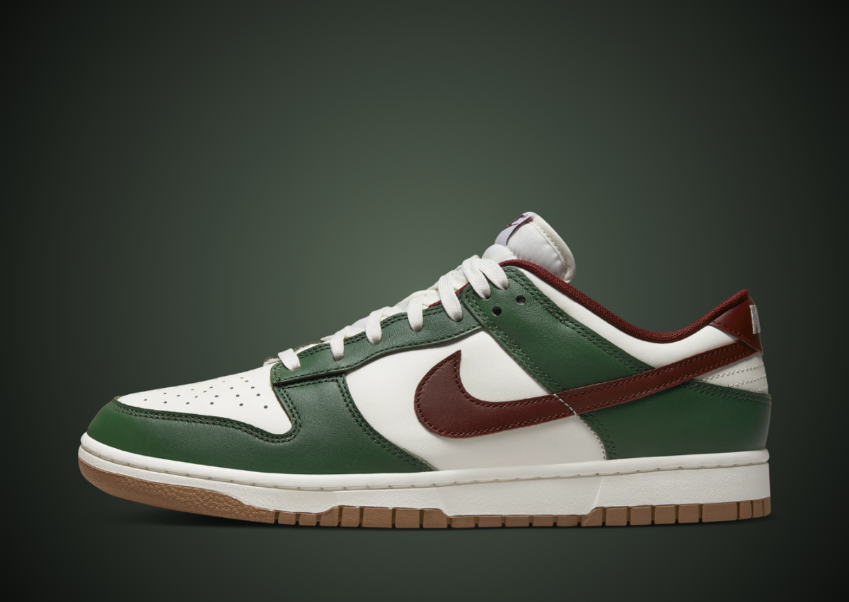 Nike Dunk Low Retro Gorge Green Lateral