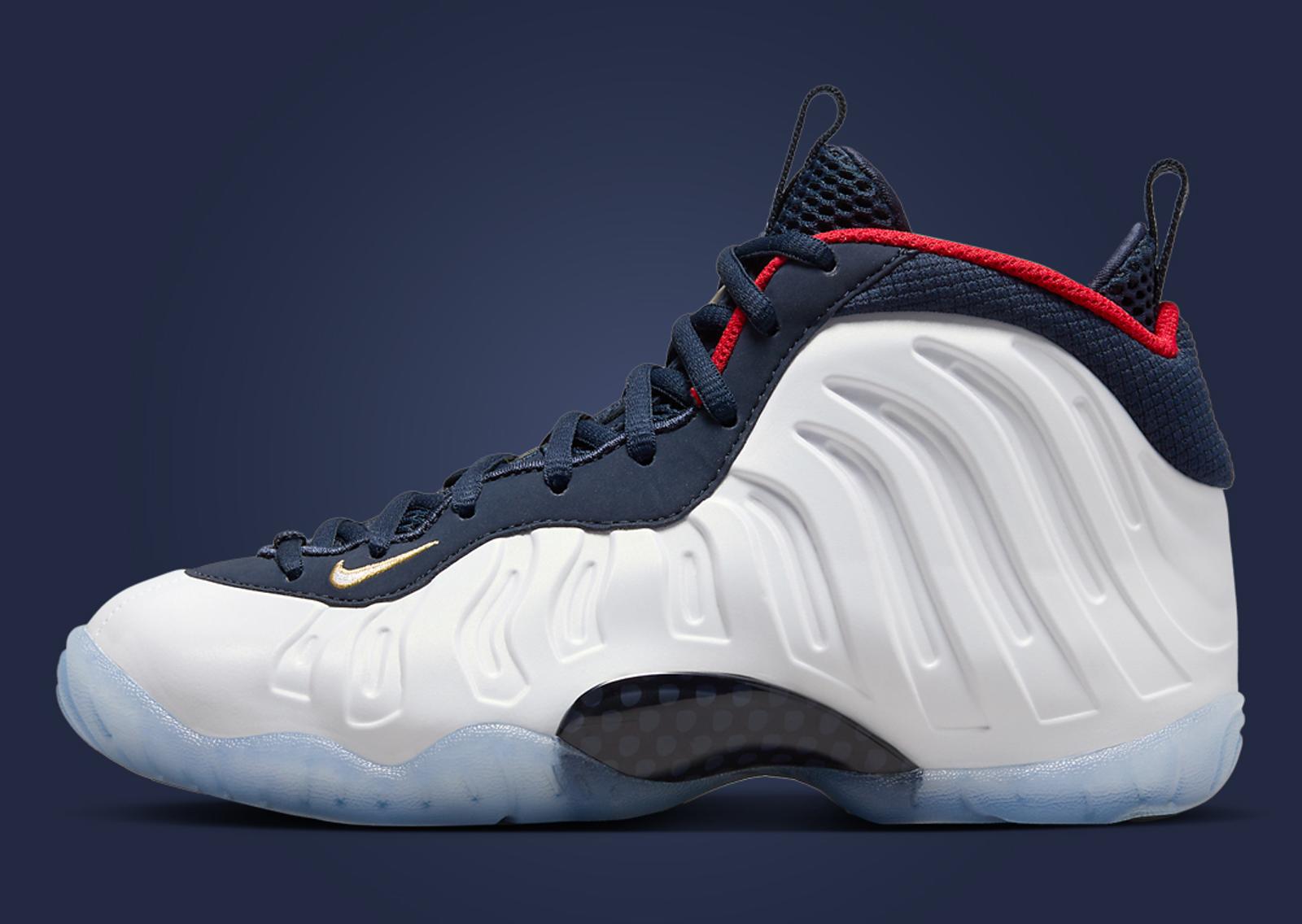 Nike Air Foamposite One Olympic (GS) Lateral