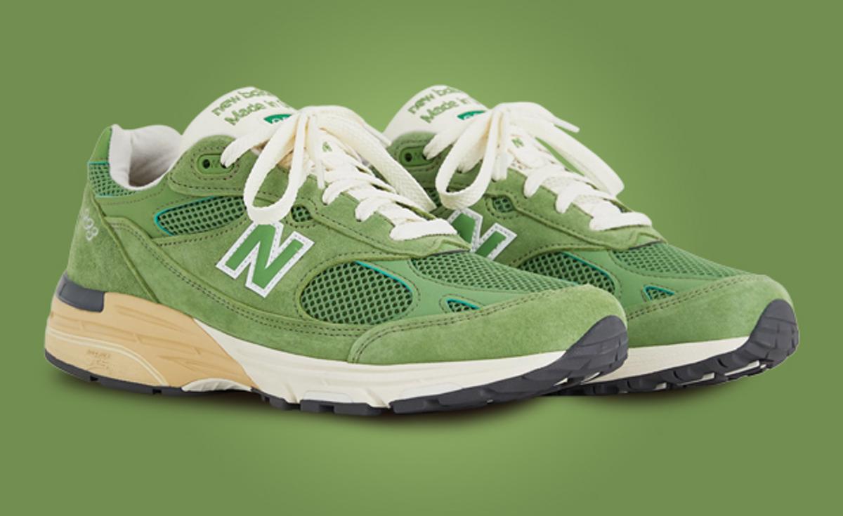 The New Balance 993 Made in USA Chive Releases April 2024