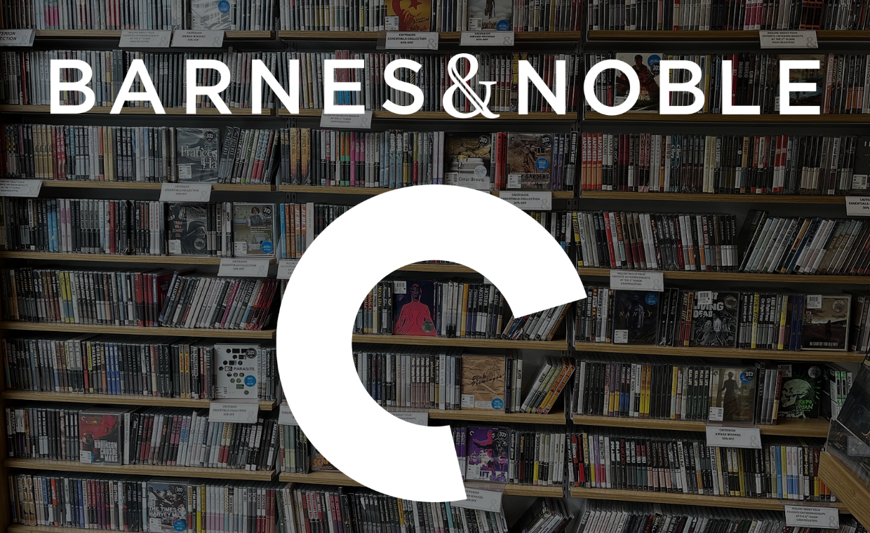 Barnes & Noble Criterion 50% Off Sale